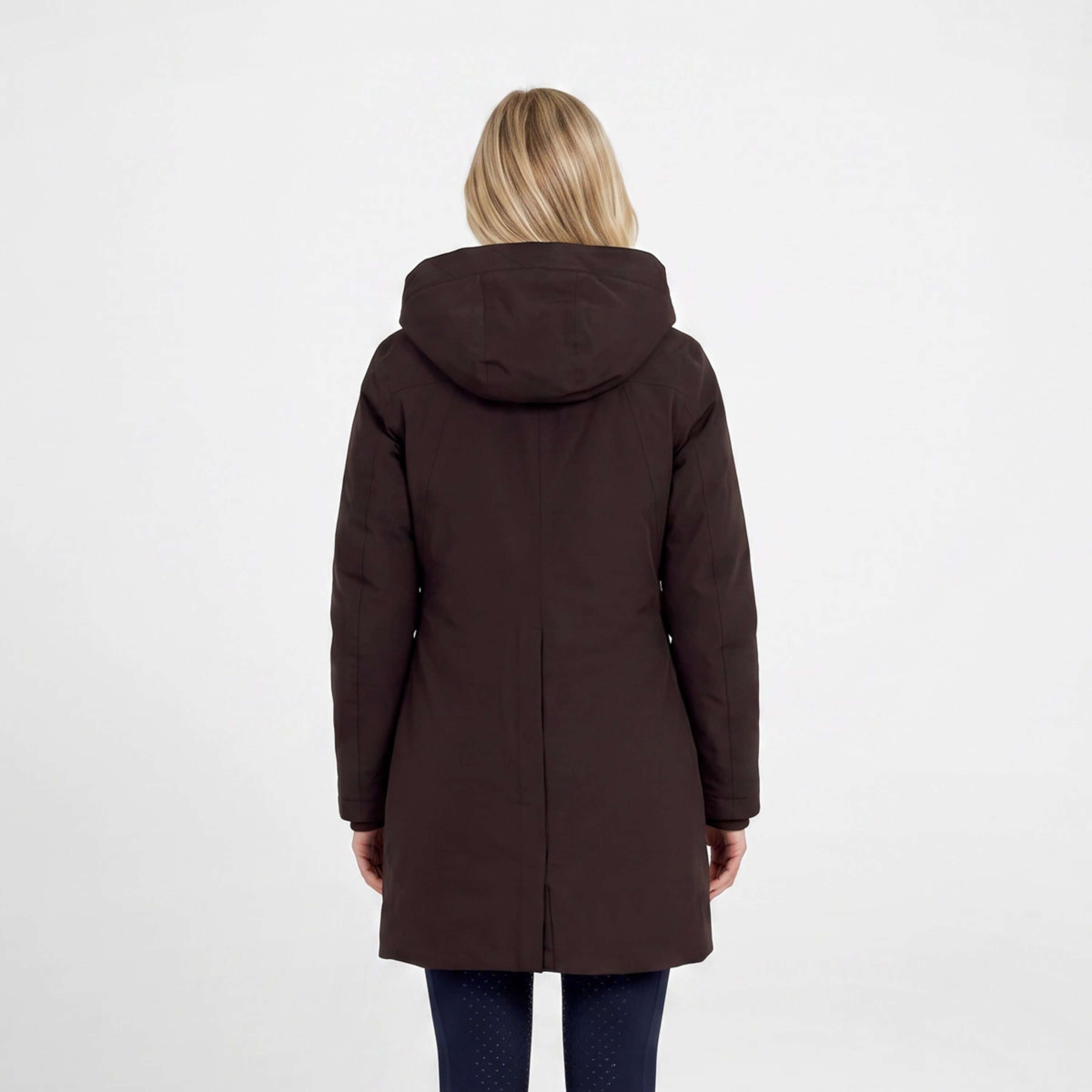 WeatherBeeta Veste Longue Protect Waterproof Insulated Longline Espresso