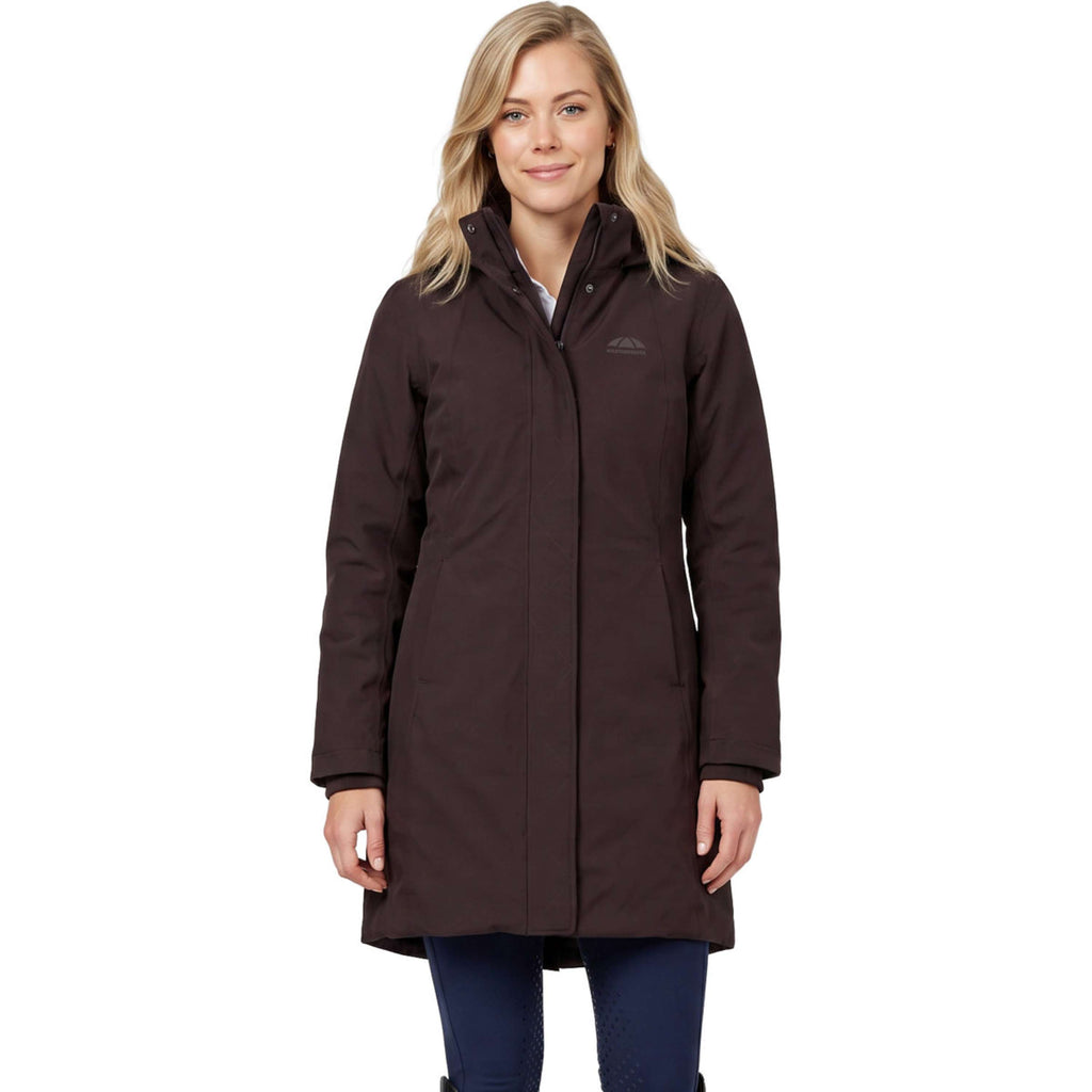 WeatherBeeta Veste Longue Protect Waterproof Insulated Longline Espresso