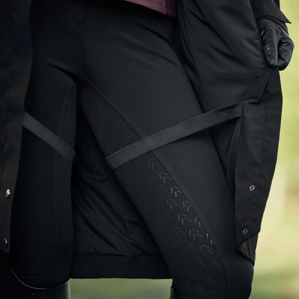 WeatherBeeta Veste Longue Windbreaker Reflective Longline Noir