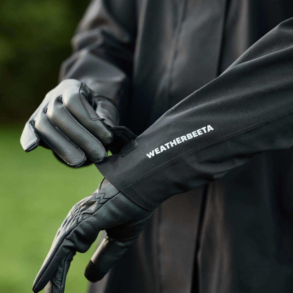 WeatherBeeta Veste Longue Windbreaker Reflective Longline Noir