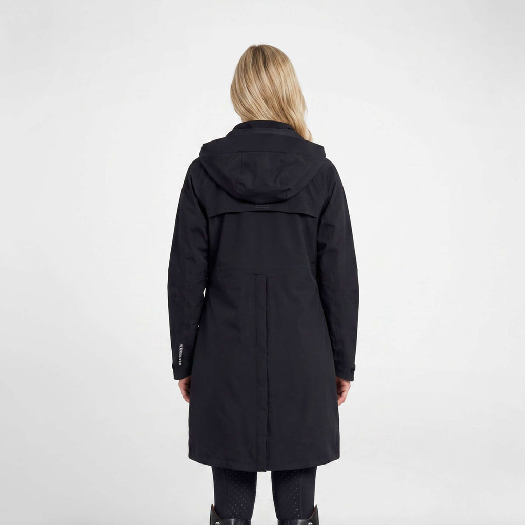 WeatherBeeta Veste Longue Windbreaker Reflective Longline Noir