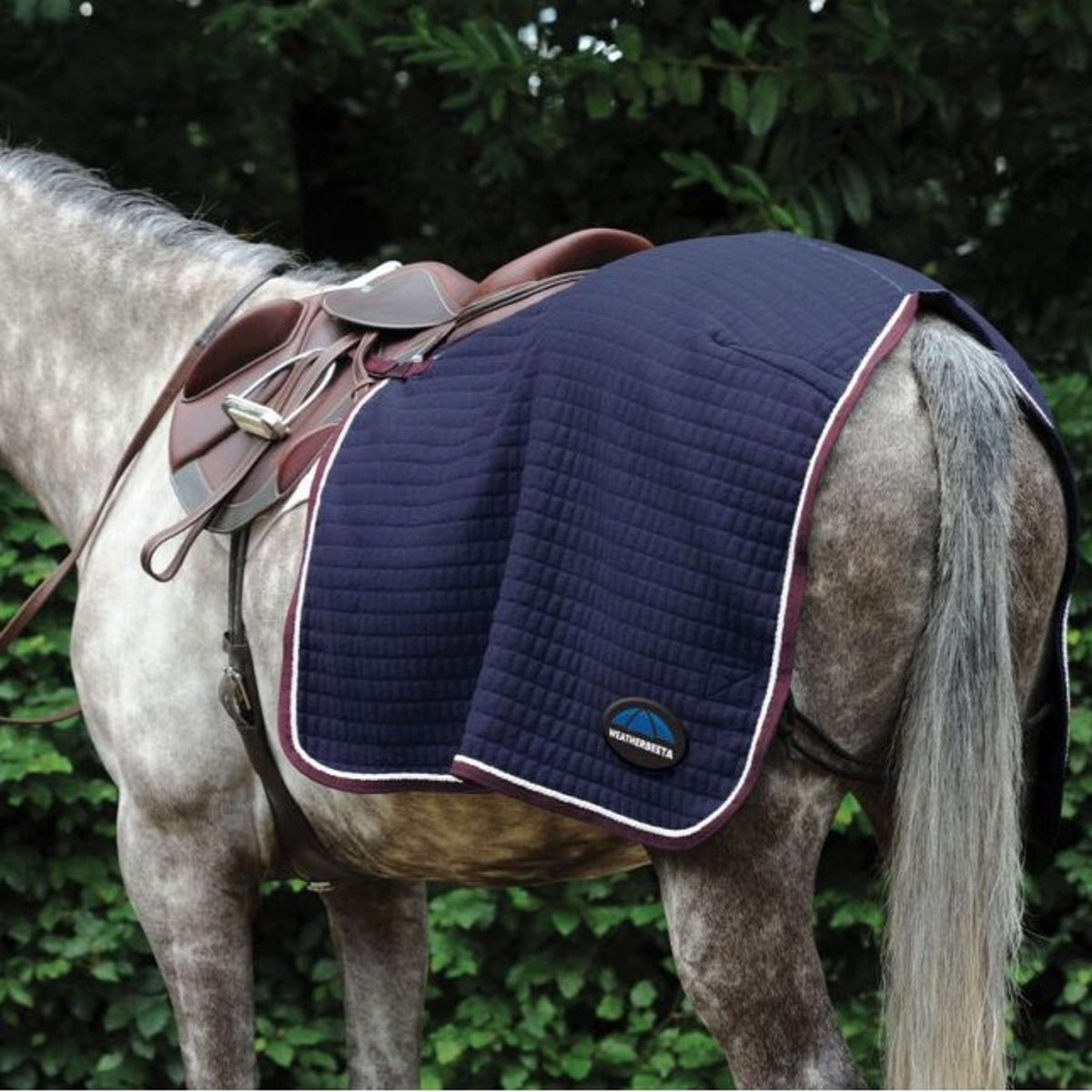 WeatherBeeta Couvre-reins Thermocell Quarter Sheet Marine/Bordeaux