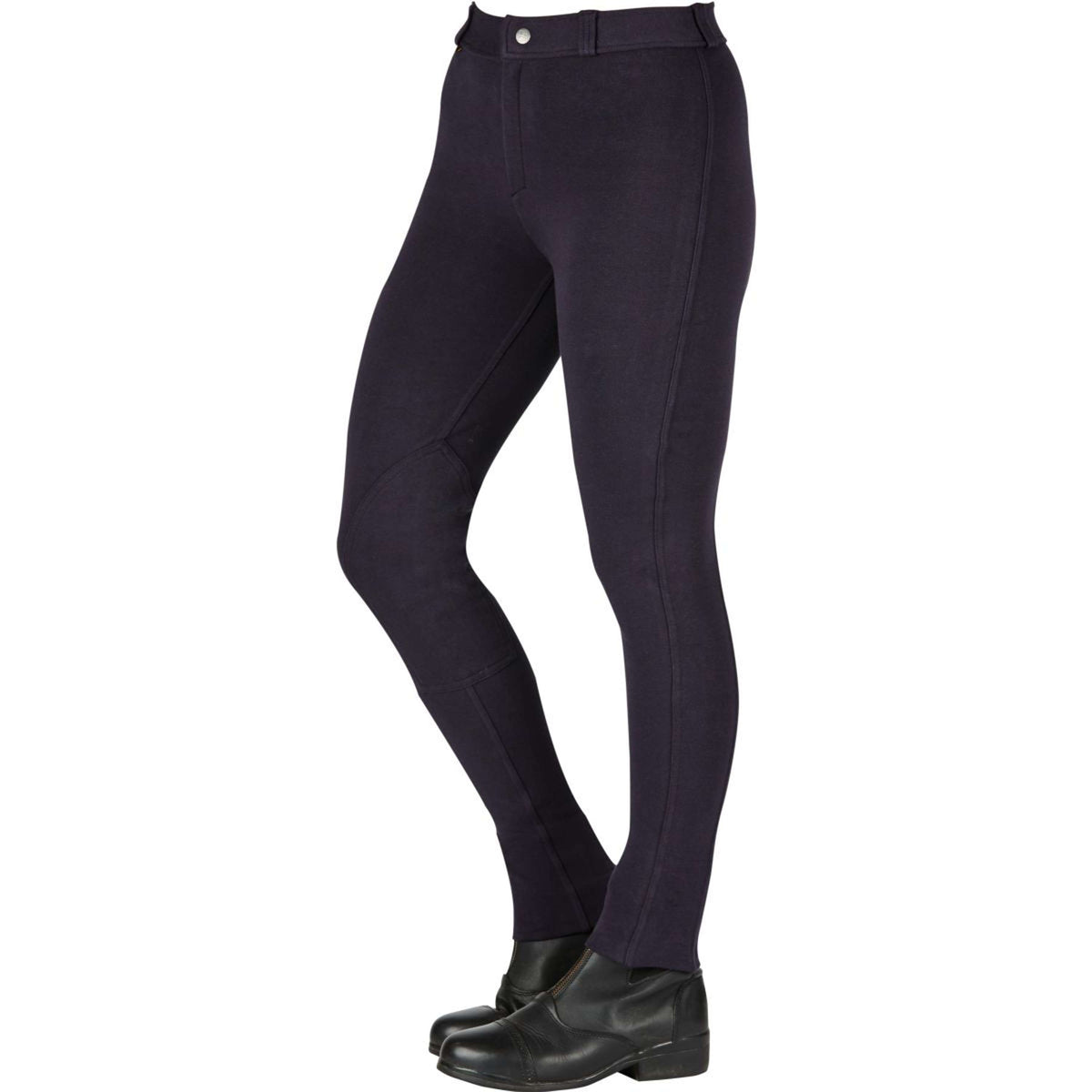 Saxon Pantalon d'Équitation Warm Up Cotton II Noir