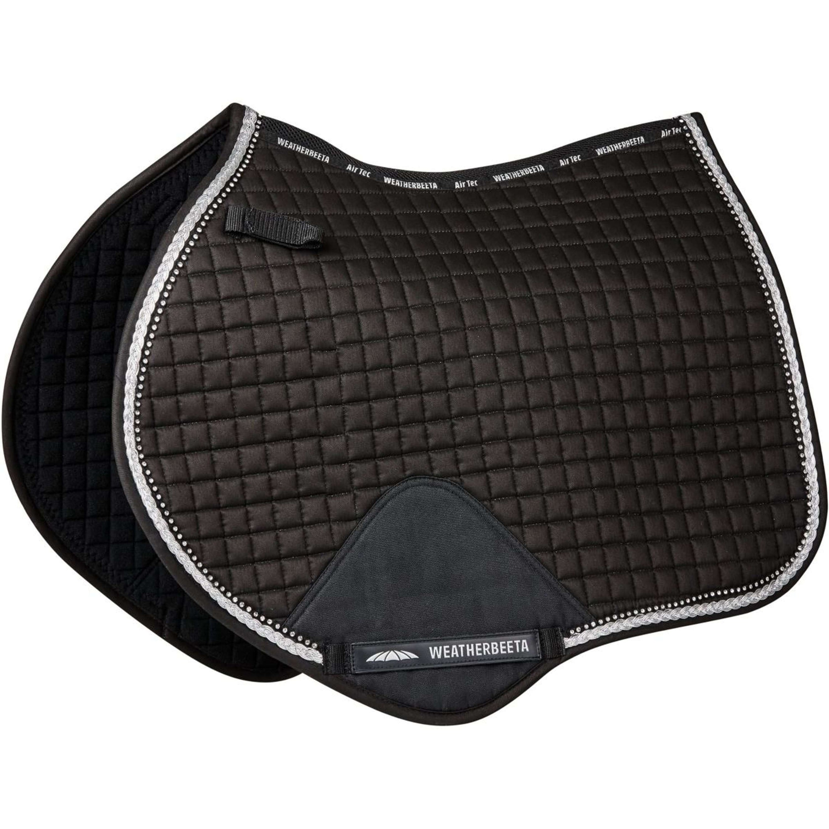 Weatherbeeta Tapis de Selle Prime Bling de Saut Noir