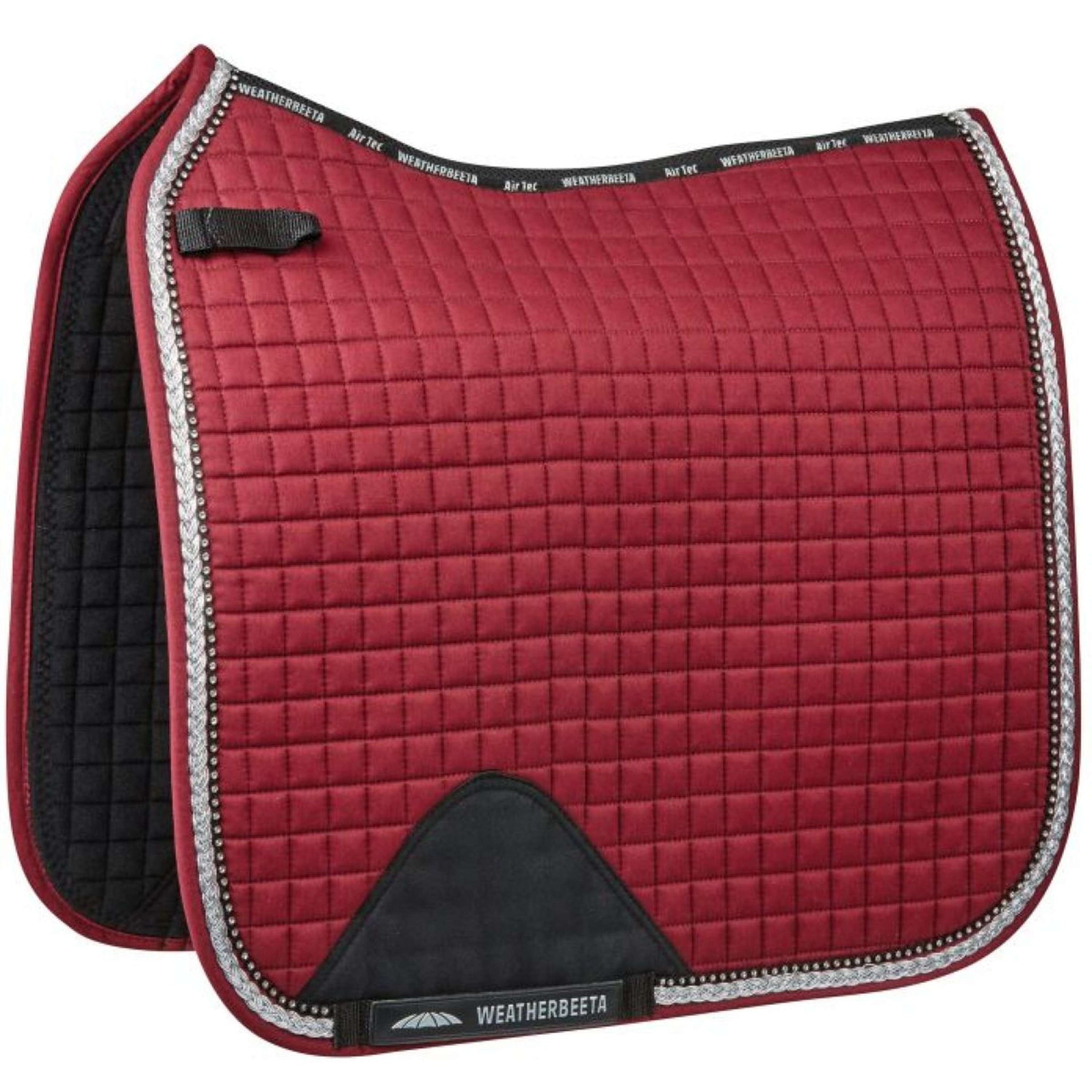 Weatherbeeta Tapis de Selle Dressage Prime Bling Maroon