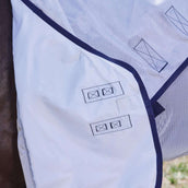 WeatherBeeta Couverture Anti-Mouches ComFiTec Hexi Combo Silver/Navy/White