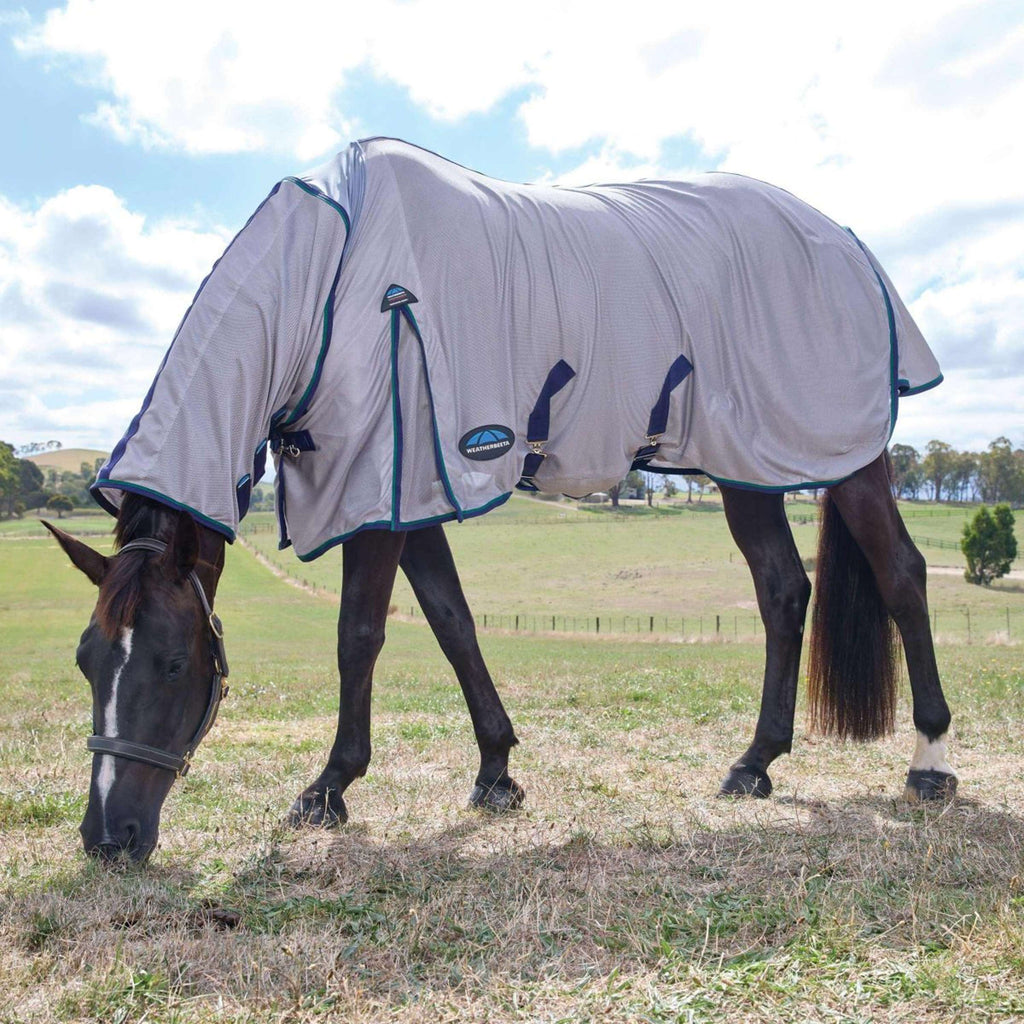 WeatherBeeta Couverture Anti-Mouches ComFiTec Zephyr Combo Grey/Navy/Forest Green