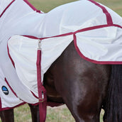WeatherBeeta Couverture Anti-Mouches ComFiTec Essential Combo Blanc/Bordeaux
