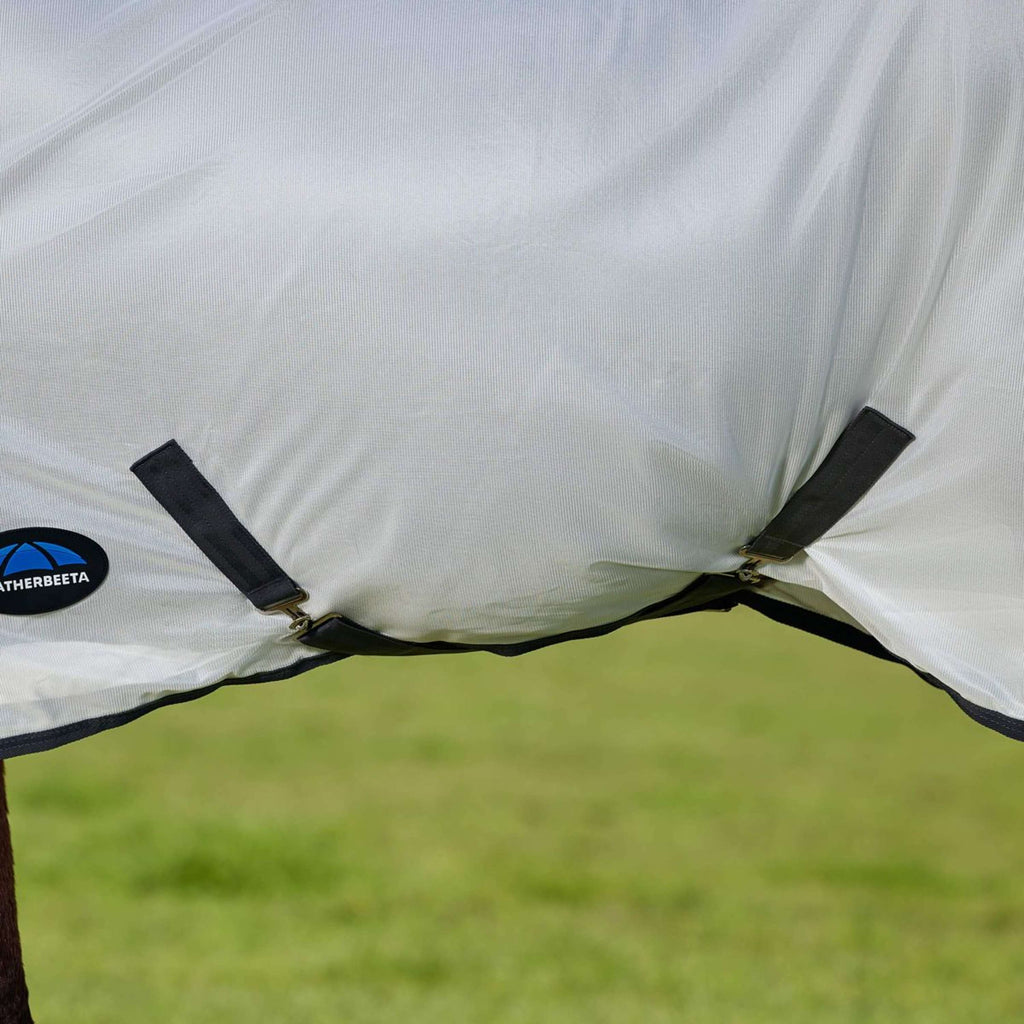 WeatherBeeta Couverture Anti-Mouches ComFiTec Tyro Combo Blanc/Charcoal