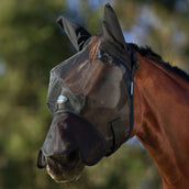 WeatherBeeta Masque Anti-Mouches ComFiTec Guard avec Oreilles et Nez Noir