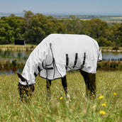 WeatherBeeta Couverture Anti-Eczema ComFiTec Sweet Itch Combo Blanc/Charcoal