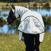 WeatherBeeta Couverture Anti-Eczema ComFiTec Sweet Itch Combo Blanc/Charcoal