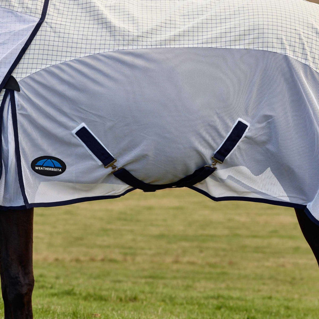 WeatherBeeta Couverture d'Été Airstream Combo blanc/marine