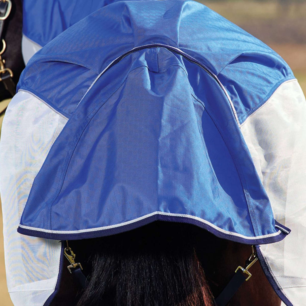 WeatherBeeta ComFiTec Duo Shield Deatch-A-Neck Bleu/Argent/Navy