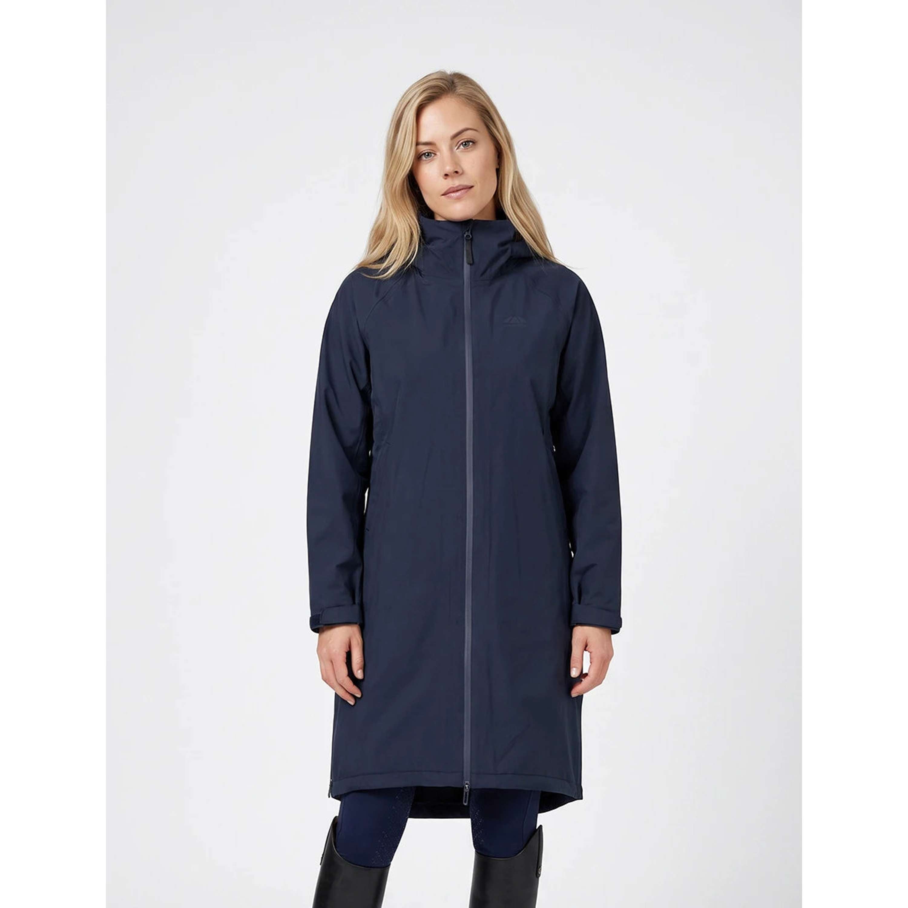 WeatherBeeta Veste Longue Spectator Waterproof Fleece Lined Marine