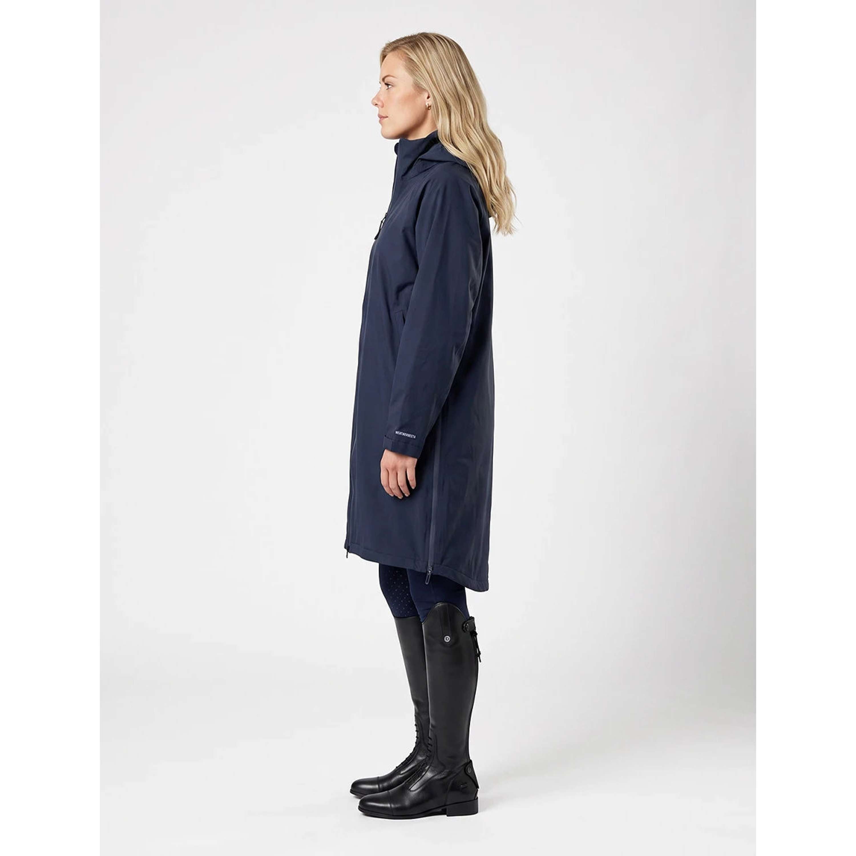 WeatherBeeta Veste Longue Spectator Waterproof Fleece Lined Marine