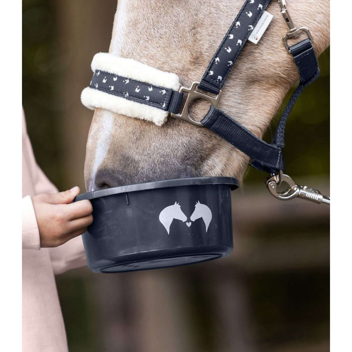 Waldhausen Bol de Muesli avec Couvercle Bleu Nuit