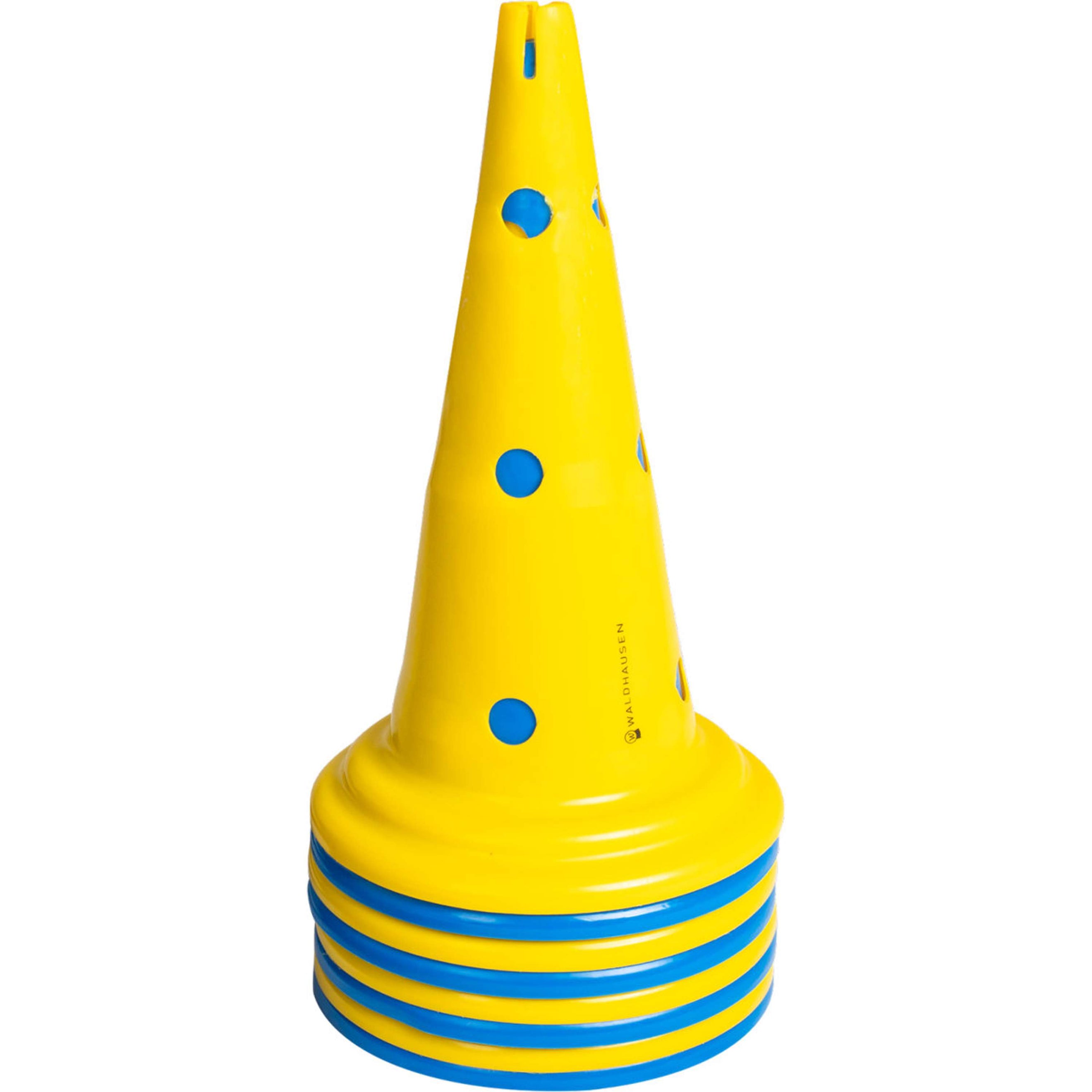 Waldhausen Pions XL Jeu de 8 Bleu/Jaune