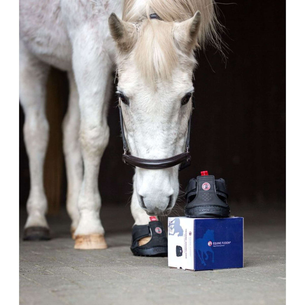 Equine Fusion Hipposandale Trekking Slim Noir