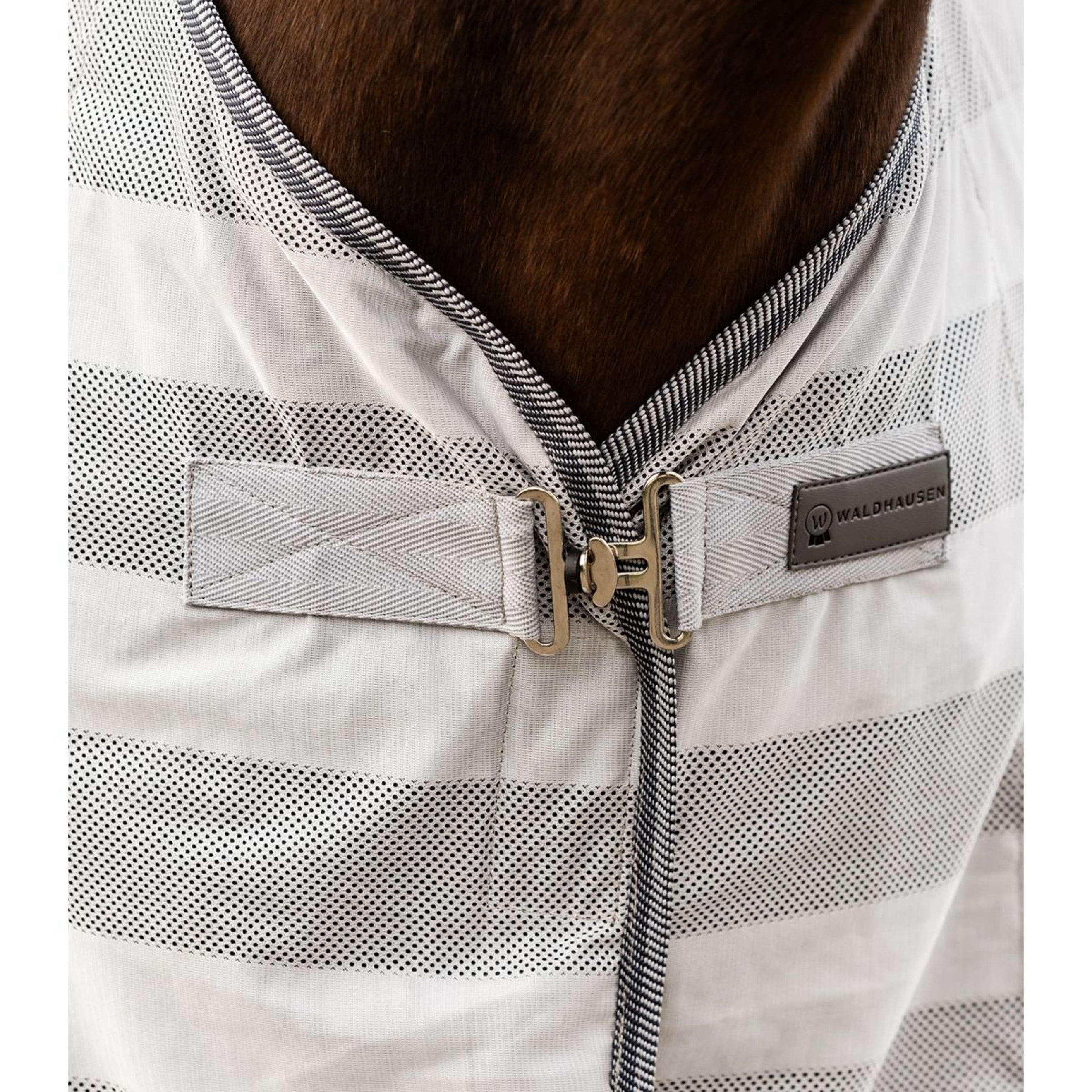 Waldhausen Couverture Anti-Mouches Economic 2.0 Gris Argent Waldhausen Couverture Anti-Mouches Economic 2.0 Gris Argent