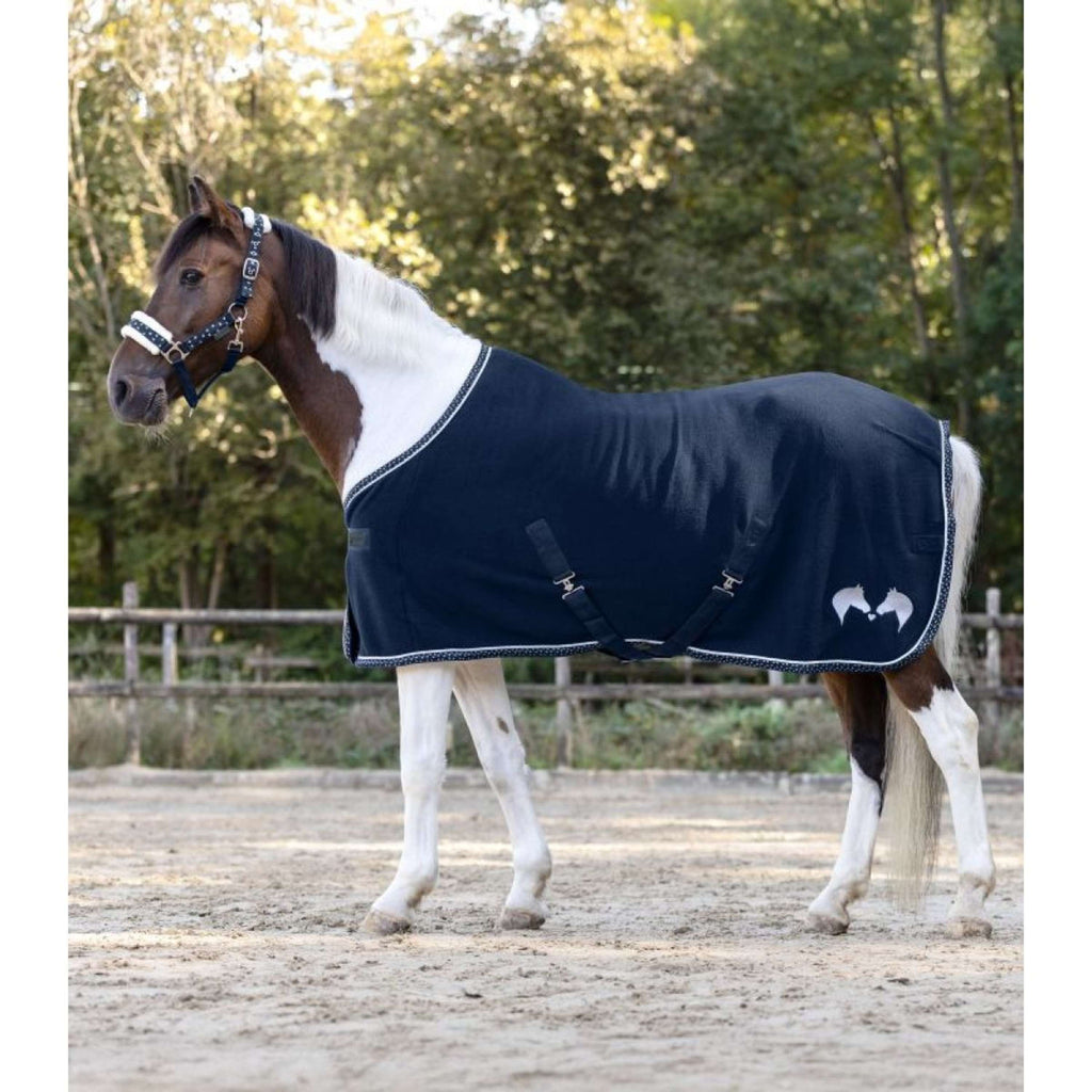 Waldhausen Couverture Polaire Lucky Bleu Nuit