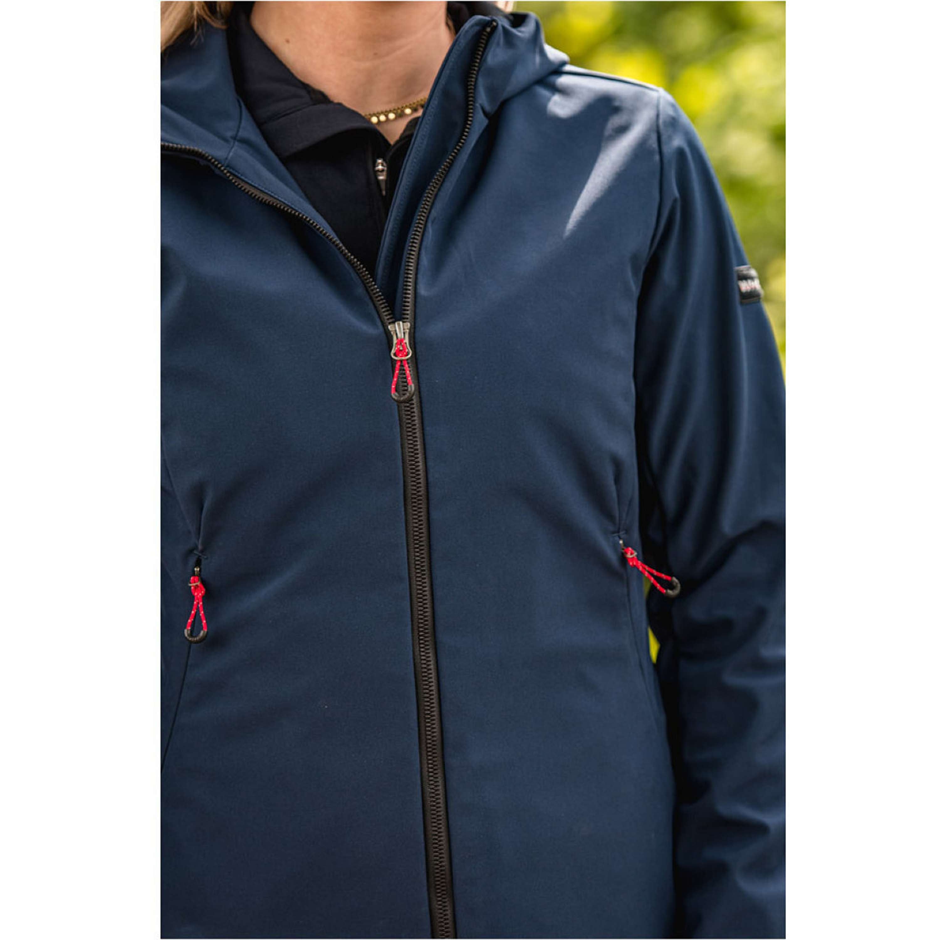 WHIS Veste Chauffante Softshell Coach Marin foncé