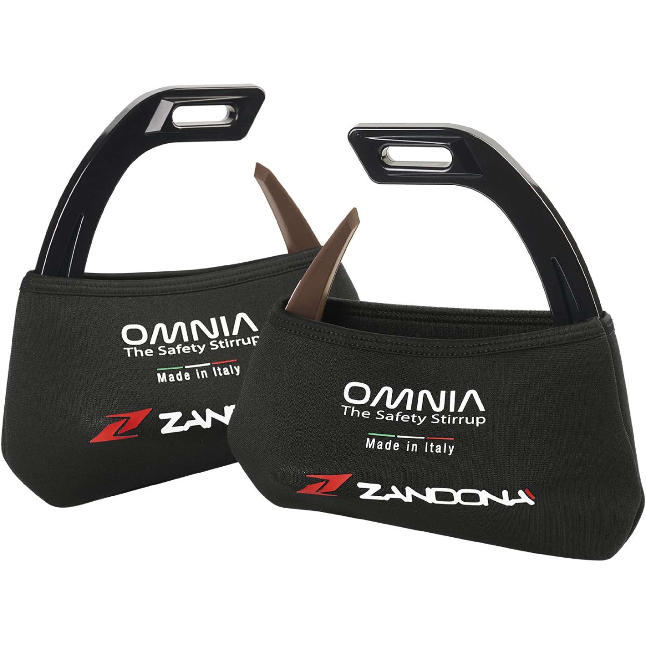 Zandona Housses d'Étriers Omnia Néoprène Noir Zandona Housses d'Étriers Omnia Néoprène Noir